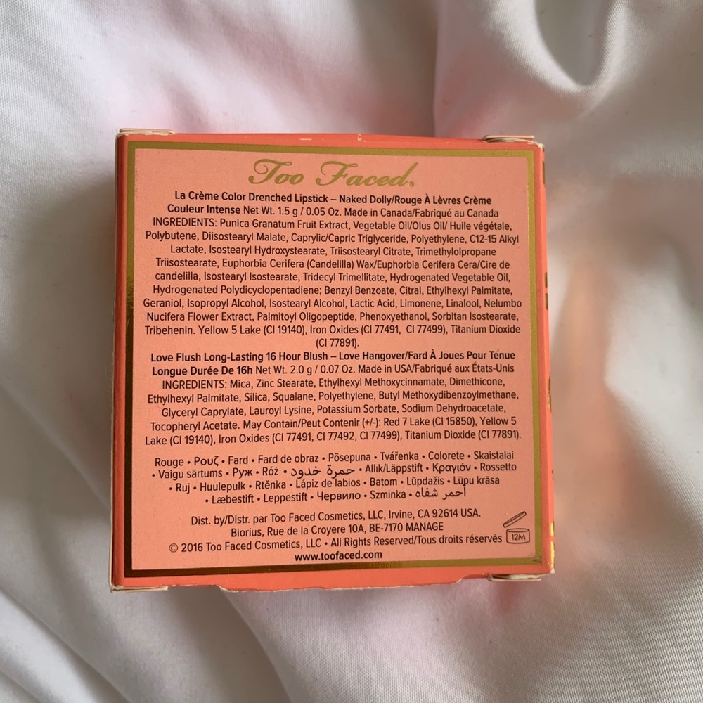 NIB Too Faced “Love at First Kiss” - Picture 2 of 2